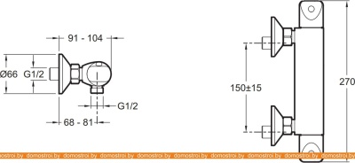 Смеситель Jacob Delafon Robust E75771-CP фотография