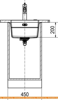 Кухонная мойка Franke Kubus 2 KNG 110-37 125.0512.450 (миндаль) фотография