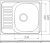 Кухонная мойка Stellar 5848MD 20 см фотография Кухонная мойка Stellar 5848MD 20 см фотография