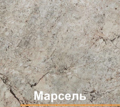 Кухня Кортекс-мебель Корнелия Экстра 1.5x1.4м (белый/береза/марсель) фотография
