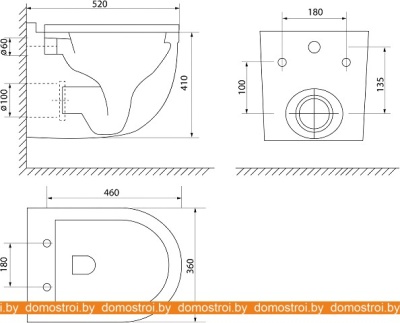 Унитаз IDDIS Cloud CLORDSEi25 фотография
