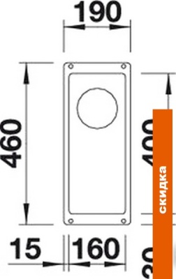 Кухонная мойка Blanco Subline 160-U 525981 (черный) фотография