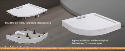 Душевой поддон WeltWasser TRR 10080 Stone-WT R 100x80 фотография