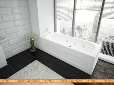Ванны Aquatek Оберон 170x70 L (с экраном и каркасом) фотография
