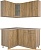 Кухня Интерлиния Мила 12x15 (дуб золотой) картинка