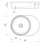 Умывальник Ravak Moon 2S XJN01300003 фотография Умывальник Ravak Moon 2S XJN01300003 фотография