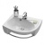 Умывальник Ravak Rosa Comfort L XJ8L1100000 фотография Умывальник Ravak Rosa Comfort L XJ8L1100000 фотография