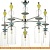 Подвесная люстра Odeon Light Bizet 4893/5C картинка
