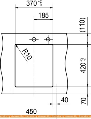 Кухонная мойка Franke Kubus 2 KNG 110-37 125.0512.447 (графит) фотография