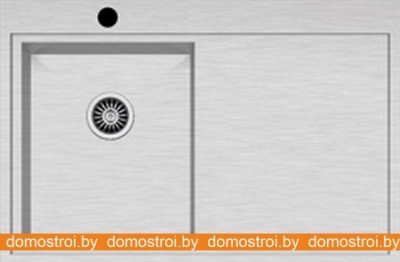 Кухонная мойка Asil AS 3071 (левая, матовая, 1 мм) фотография