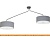 Светильник Nowodvorski Hawk VI 6541 (Grey) картинка