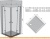 Душевой уголок Ravak SmartLine SMSRV4 80x80 фотография Душевой уголок Ravak SmartLine SMSRV4 80x80 фотография