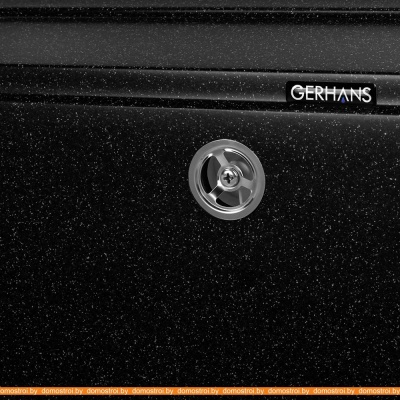 Кухонная мойка Gerhans A12 (черный) фотография