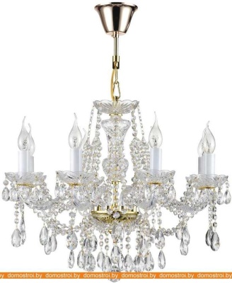 Подвесная люстра Maytoni Diamant Crystal Beatrix DIA019-08-G фотография