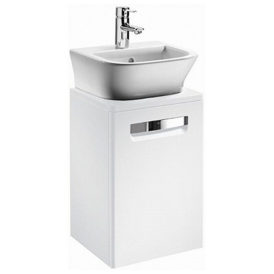 Тумба под умывальник Roca The Gap 45 ZRU9302735 белая фотография