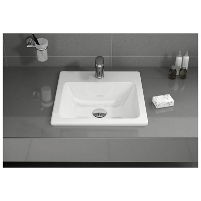 Умывальник Vitra S20 55 см 5465B003-0001 накладной фотография