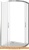 Душевой уголок Good Door Infinity R 80x80 (матовое/хром) фотография Душевой уголок Good Door Infinity R 80x80 (матовое/хром) фотография
