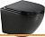 Унитаз CeramaLux 2197MB (черный матовый) картинка