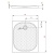 Акриловый поддон Radaway Zantos F 120x90x3.2 фотография