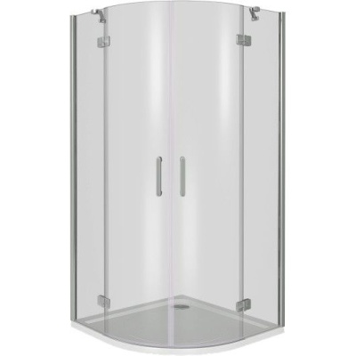 Душевой уголок GoodDoor SATURN R-90-C-CH 90x90 стекла прозрачные (без поддона) фотография