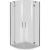 Душевой уголок GoodDoor SATURN R-90-C-CH 90x90 стекла прозрачные (без поддона) фотография Душевой уголок GoodDoor SATURN R-90-C-CH 90x90 стекла прозрачные (без поддона) фотография