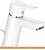 Смеситель Kludi Pure & Easy 373829165 (белый/хром) картинка