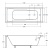 Акриловая ванна Besco Modern 140x70 фотография Акриловая ванна Besco Modern 140x70 фотография