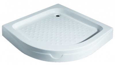 Акриловый поддон Bravat Type-R1 90x90x14 с сифоном фотография