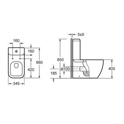 Напольный унитаз BelBagno ALPINA [BB10100CP + BB10100T + BB10100SC] фотография