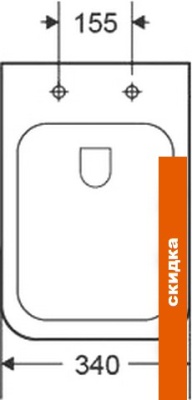 Унитаз CeramaLux 215D фотография