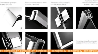 Душевой уголок Radaway Almatea PDJ 90 L (30602-01-01N) фотография