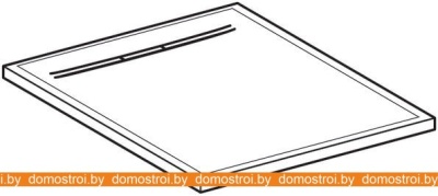 Душевой поддон Geberit Sestra 90x90 550.260.00.1 (серый) фотография