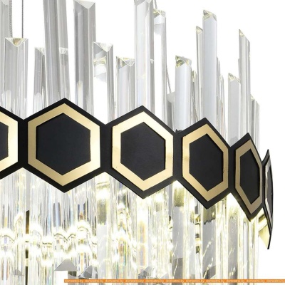 Подвесная люстра Natali Kovaltseva Diamonds 83015 (золотой латунь) фотография