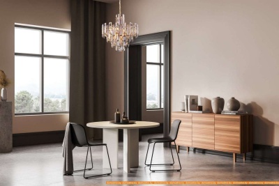 Подвесная люстра Maytoni Flare DIA200PL-06G фотография