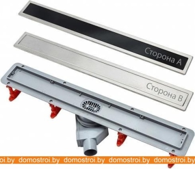 Душевой трап Pestan Confluo Premium Black Glass Line 650 фотография
