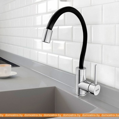 Смеситель IDDIS Kitchen 360 K36SBJBi05 (хром/черный) фотография