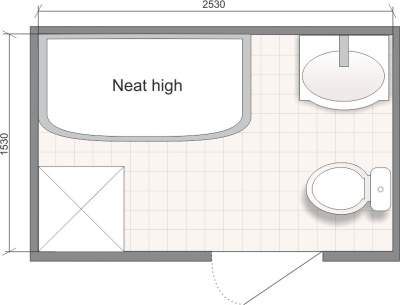 Душевая кабина Domani-Spa Neat high 150x80 (тонированное стекло / черные стенки) с крышей с гидромассажем фотография