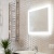 Зеркало c LED подсветкой Континент Relax LED 80x60 фотография Зеркало c LED подсветкой Континент Relax LED 80x60 фотография