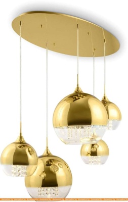 Подвесная люстра Maytoni Fermi P140-PL-170-5-G фотография