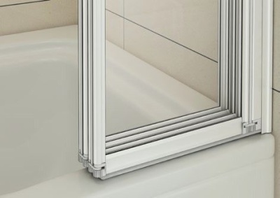 Шторка на ванну GoodDoor SCREEN GR4-100-G-WE 100x140 фотография