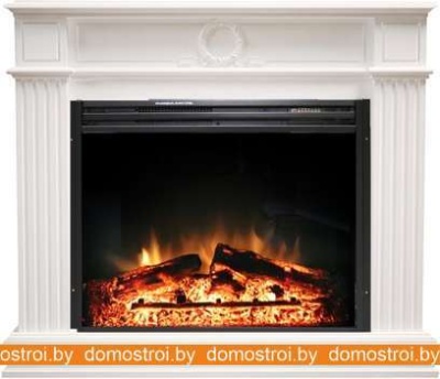 Комплект камина Smolcom Neoclassic SYM26/MB/JUP с Royal Flame Jupiter FX New (бьянко) фотография