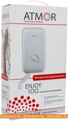 Проточный водонагреватель-Кран Atmor Enjoy 100 5 кВт Кран фотография