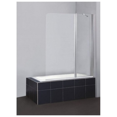 Шторка для ванной BelBagno SELA-V-11-120/140-C-Cr прозрачное стекло 120x140 фотография