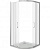 Душевой уголок GoodDoor LATTE R-100-G-WE 100x100 стекла Grape (без поддона) картинка