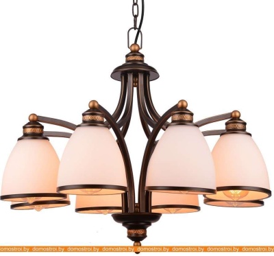 Подвесная люстра Arte Lamp Gloria A9518LM-8BA фотография
