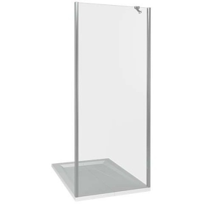 Боковая часть GoodDooor PANDORA SP-100-С-CH 100x195 прозрачные стекла фотография