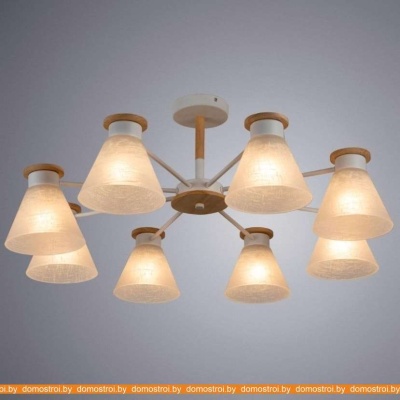 Люстра Arte Lamp Tyler A1031PL-8WH фотография