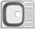 Кухонная мойка Ukinox Комфорт COM580.480 --GT6K 2L- фотография Кухонная мойка Ukinox Комфорт COM580.480 --GT6K 2L- фотография