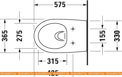 Унитаз Duravit Architec 45720900A1 фотография