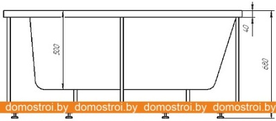 Ванны Aquatek Вирго 150x100L фотография